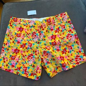 NWT Jcrew floral print shorts